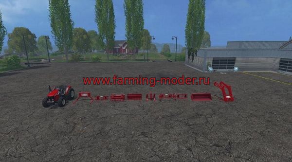 Мод pack "MASSEY V1.0" для Farming Simulator 2015