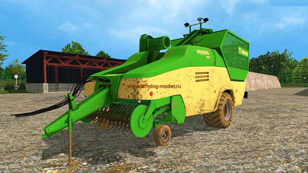 Мод "Krone Premos 5000 V2" для Farming Simulator 2015
