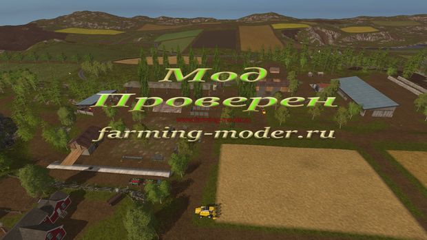Мод"Bjornholm_17" для Farming Simulator 2017