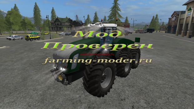 Мод "FS17_FendtTrisix.zip" для Farming Simulator 2017