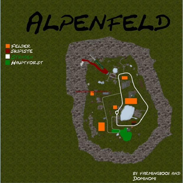 Карта "Alpenfeld_V1" для FS-2017