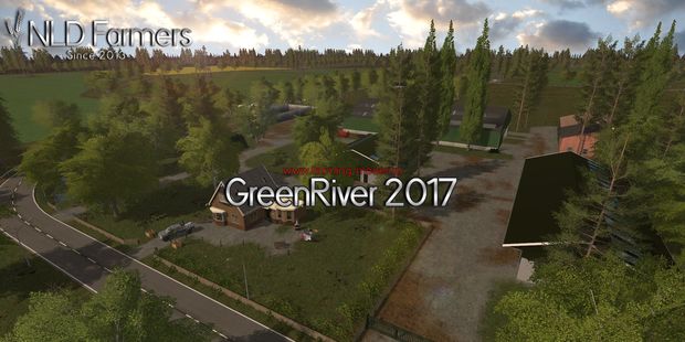Мод "FS17_GreenRiver2017.zip" для Farming Simulator 2017