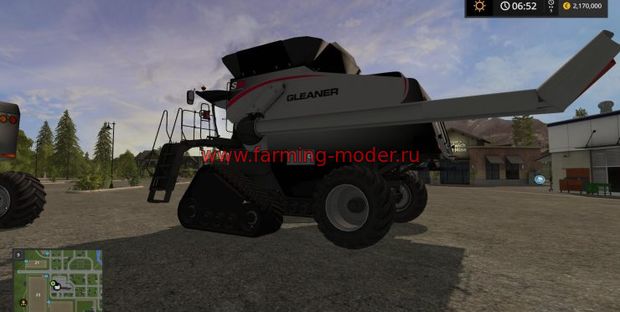 Мод "GLEANER AND HEADER V2.0.0" для Farming Simulator 2017