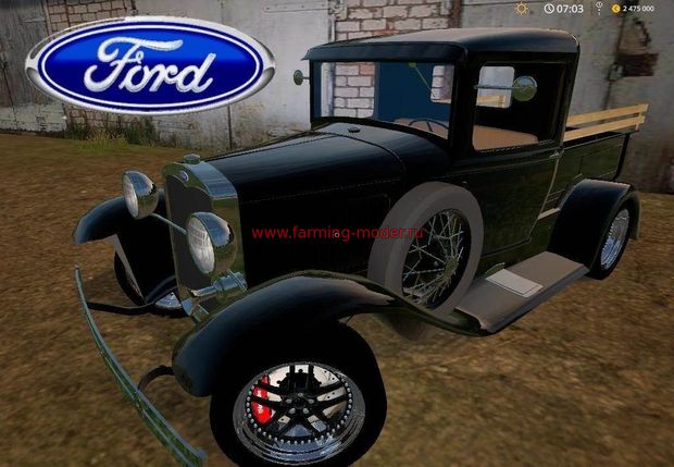 Мод Ford Model A Truck 1930 v1.0 Farming Simulator 2017