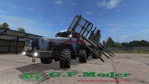 Мод "FS17_URAL_6614.zip" для Farming Simulator 2017