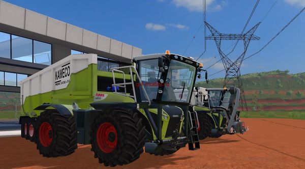 Мод PACK "CLAAS XERION 4000 ST V 1.0" для FS-2017