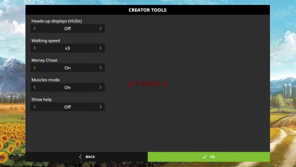 Скрипт "Creator Tools V1.5.0.0" для FS-2017