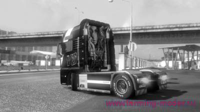 Euro Truck Simulator 2 "MAN TGX V8 / Alienware Skin"