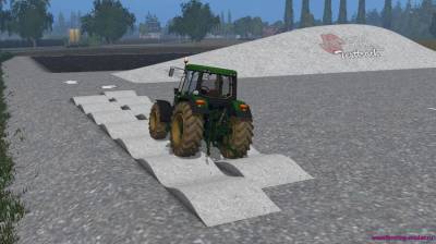 Мод "FS15_Testtrack_GE_MW_mailman" для Farming Simulator 2015