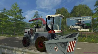 Мод "Долины Алтая-2" для Farming Simulator 2015