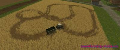 Мод "Wheellanes/Fahrgassen V 3.0.4" для Farming Simulator 2015