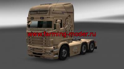 Euro Truck Simulator 2 "Scania Albatroz Skin"
