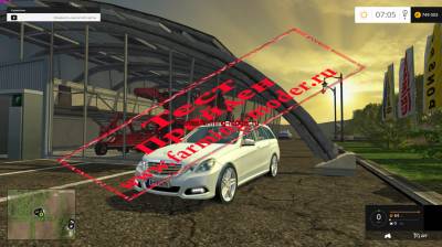 Мод "Mercedes Benz E350 V2.0" для Farming Simulator 2015