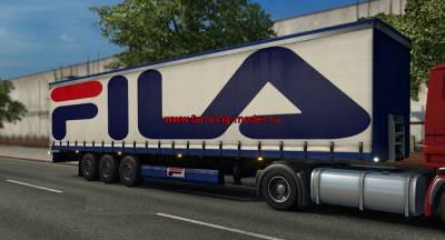 Euro Truck Simulator 2 "Fila Trailer"