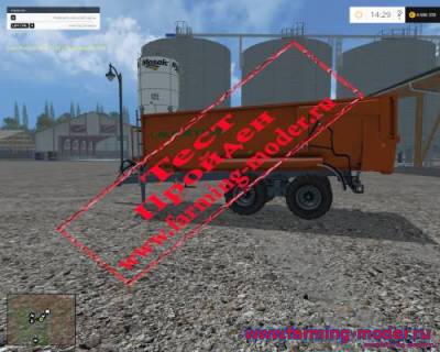 Мод "Laumetris PTL 10 V Trailer V 1.0" FarmingSimulator2015