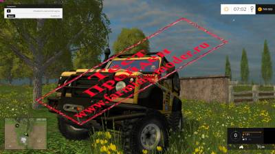 Мод "Land-Rover Defender DK v2.0" для Farming Simulator 2015