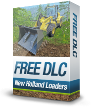 Мод "FREE DLC - New Holland Lader" для Farming Simulator 2015