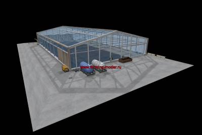 F.Объект "Greenhouses V_GE" Farming Simulator 2015
