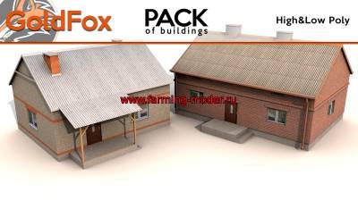 Мод "Housing High Low Poly Building V 1.0" для Farming Simulator 2015