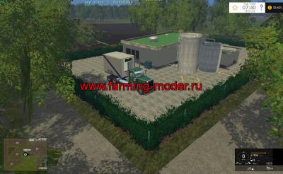 Мод Placeable "upk_smallMilkFabric V1.0" для Farming Simulator 2015