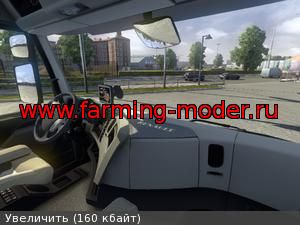Мод для Euro Truck Simulator 2 "Перемещение камеры в салоне V2.1"