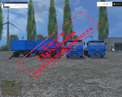 Мод пак "GFModer_kamaz_pac" v.beta. для Farming Simulator 2015