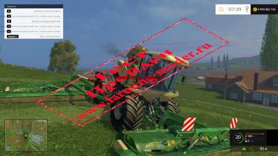 Мод "kroneBigM500_V1" для Farming Simulator 2015