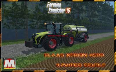 Мод "CLAAS Xerion 4500 V 1.5" FarmingSimulator2015