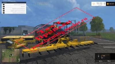Мод Пак "NEW HOLLAND FR 9090 V1.1" для Farming Simulator 2015