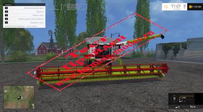 Мод "ClaasLexion_770TT" для Farming Simulator 2015