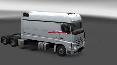 Mercedes Longline Alone ETS2 v1.18 для Euro Truck Simulator 2