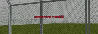 Мод объект "wire_mesh_fence" для Farming Simulator 2015