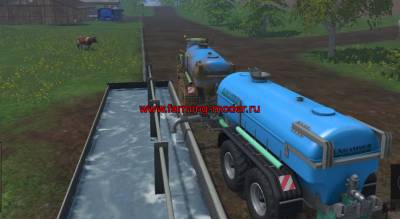 Мод "WaterMilkZunhammer v2.1.0" для Farming Simulator 2015