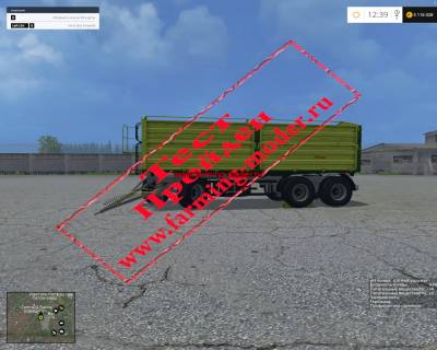 Мод "Fliegl DDK 240 7.80 Truck V 2.0" для Farming Simulator 2015