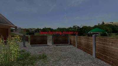 Мод объект "Fence V 1.0" для Farming Simulator 2015