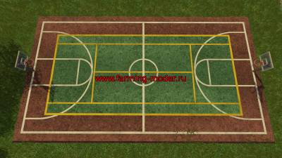 Мод "Basketball Court V 1.0" для Farming Simulator 2015