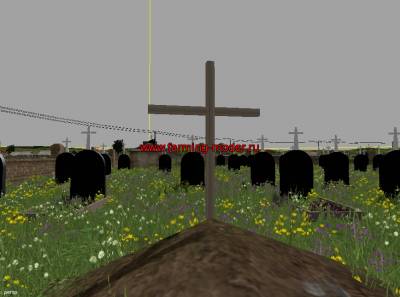 Мод объект "Деревянный Крест V 1.0" для Farming Simulator 2015