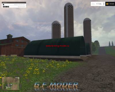 Мод "Fastbuild Shelter V 1.0" для Farming Simulator 2015