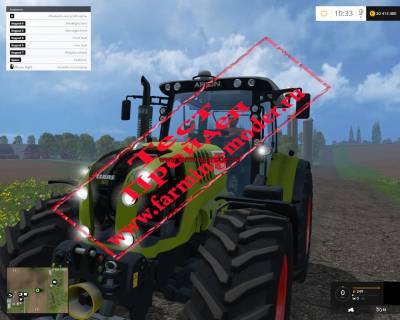 Мод "CLAAS Arion 650 V 2.5" для Farming Simulator 2015