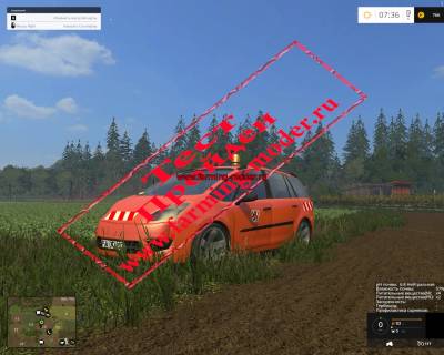 Мод "Lizard Fam 1.9 TD Municipal Official Cars V 3.1" для Farming Simulator 2015