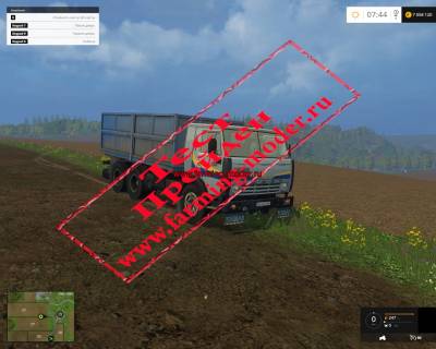 Мод "KAMAZ 5320 TRUCK V5.0" для Farming Simulator 2015