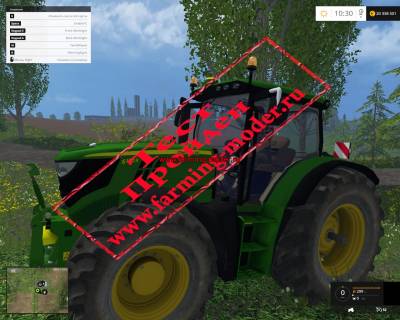 Мод "John Deere 6170R v 2.2" для Farming Simulator 2015