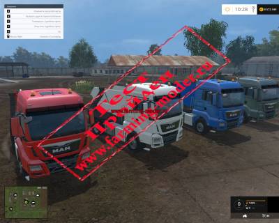 Мод "MAN 18.440 Skip Loader Truck V 1.0" для Farming Simulator 2015