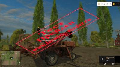 Мод "СК-5М Нива" для Farming Simulator 2015