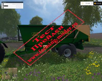 Мод "ZDT NS8 COLLET Trailer V1.0" для Farming Simulator 2015