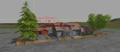 Мод объект "Ферма" для Farming Simulator 2015