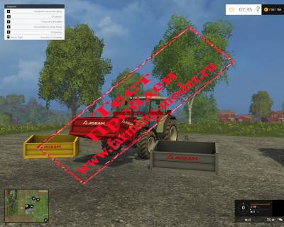 Мод "Bennette 3 Points Agram V 2.0" для Farming Simulator 2015