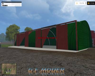 Мод "Fastbuild Hangar V 1.0" для Farming Simulator 2015