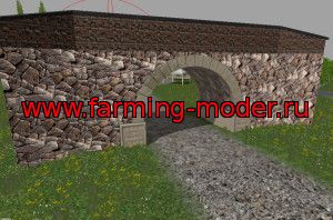 Мод "Stone Bridge V 1.0 Object" для Farming Simulator 2015