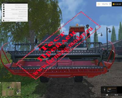 Мод "Нива Ростсельмаш" для Farming Simulator 2015.